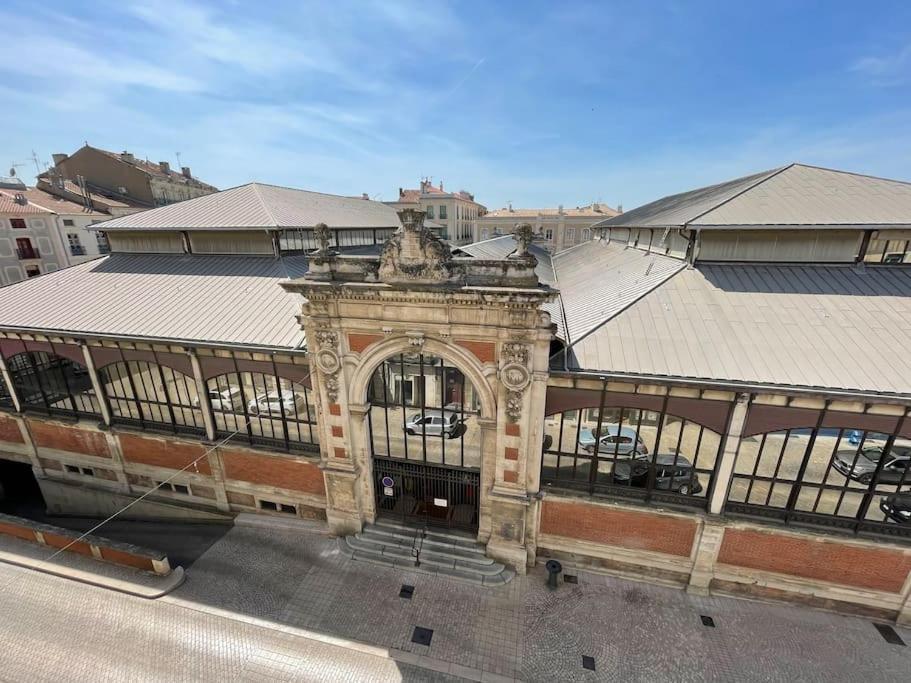 Vue Sur La Place Des Halles, Art Apparts Beziers Ngoại thất bức ảnh